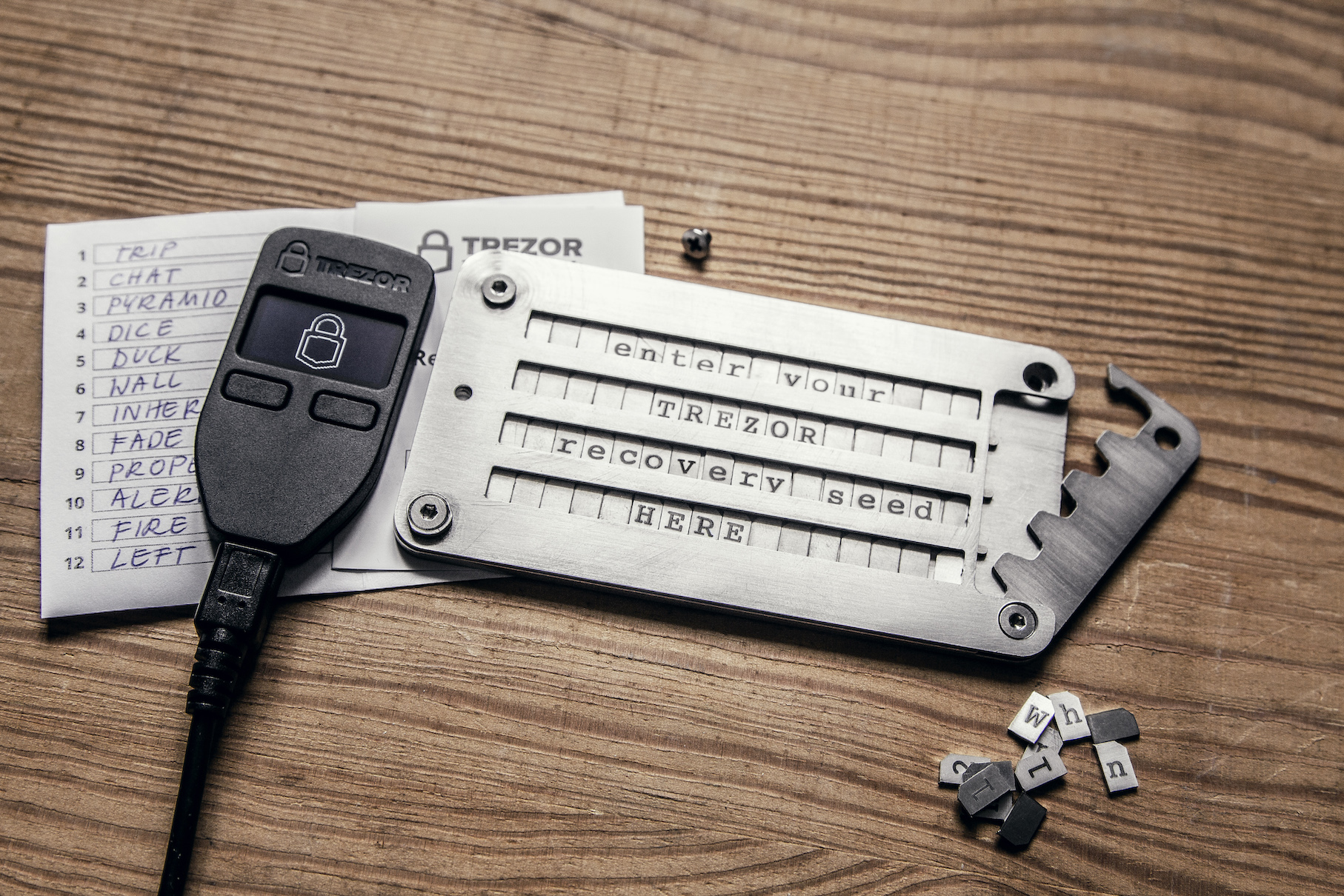 Cryptosteel Seed Storage Device - Bitgear Australia