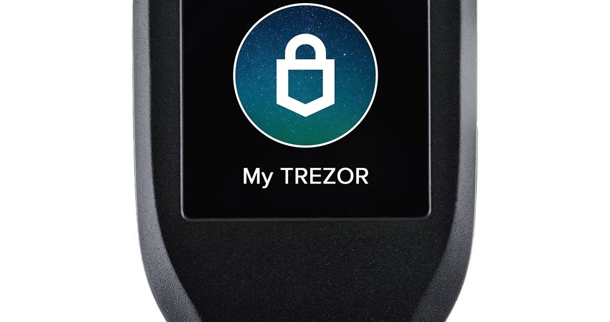 Trezor T Front