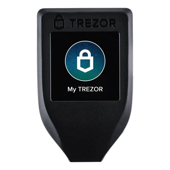 Trezor T Front