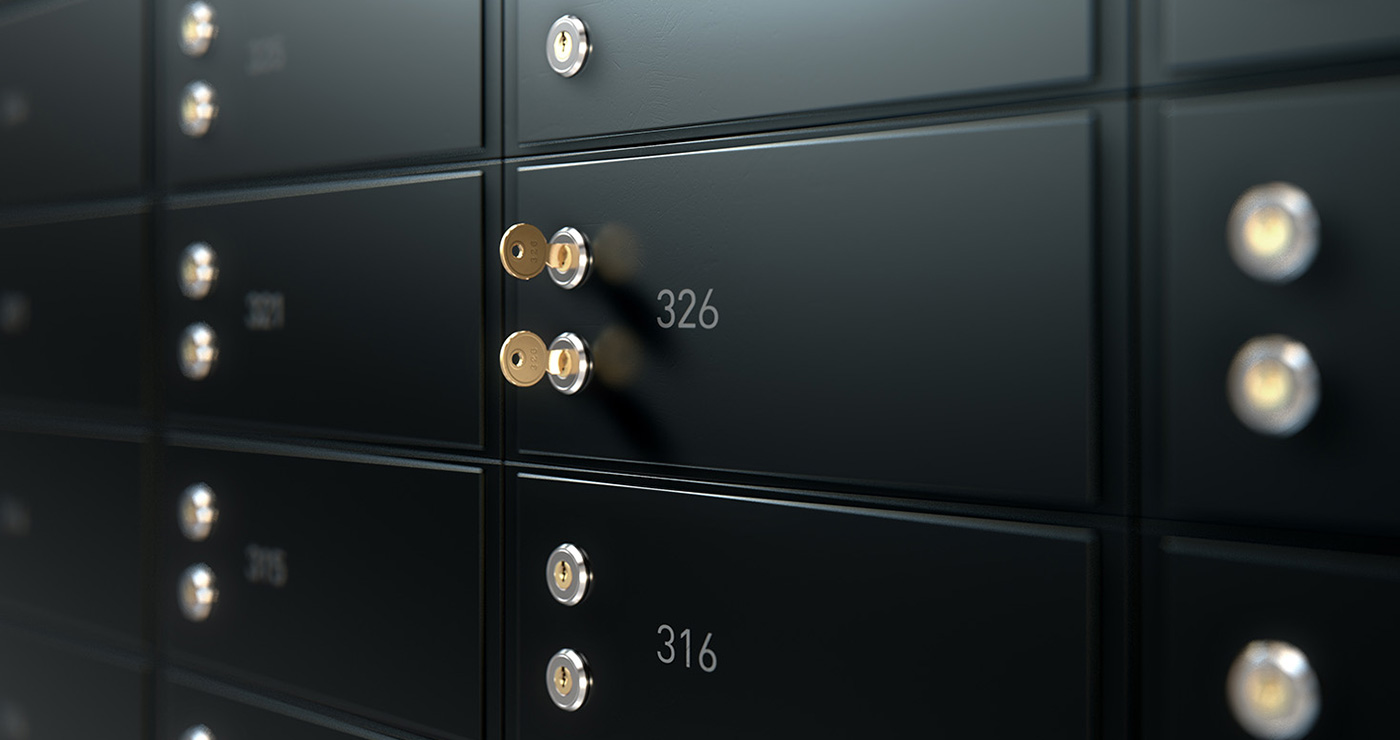 Safe deposit box Safe deposit box