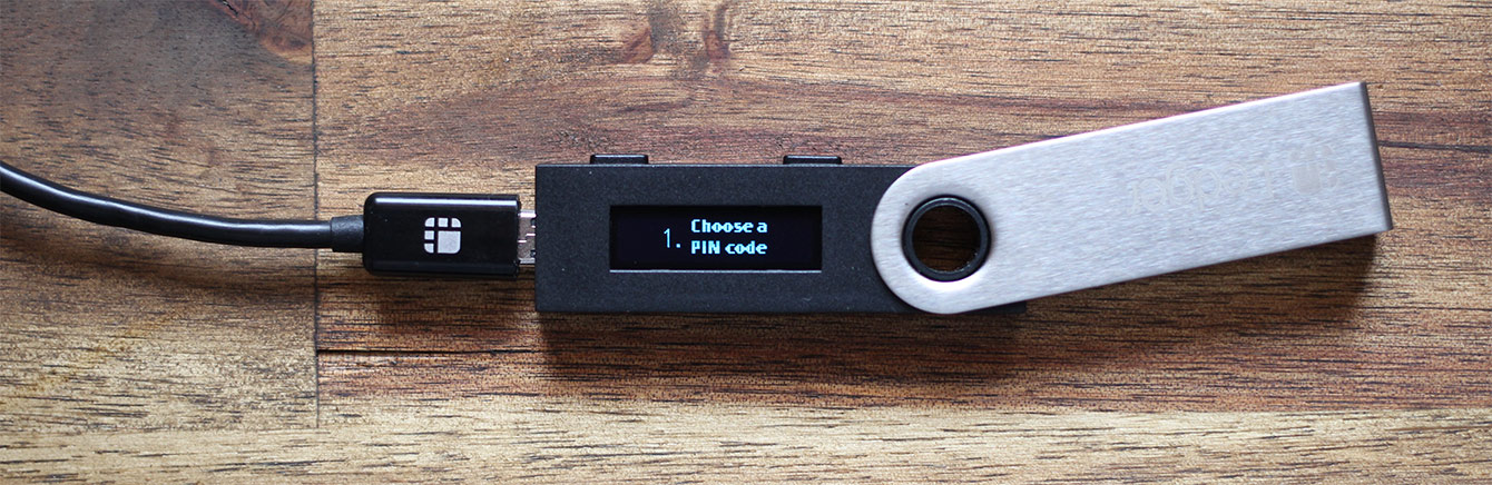 Ledger Nano S PIN Setup