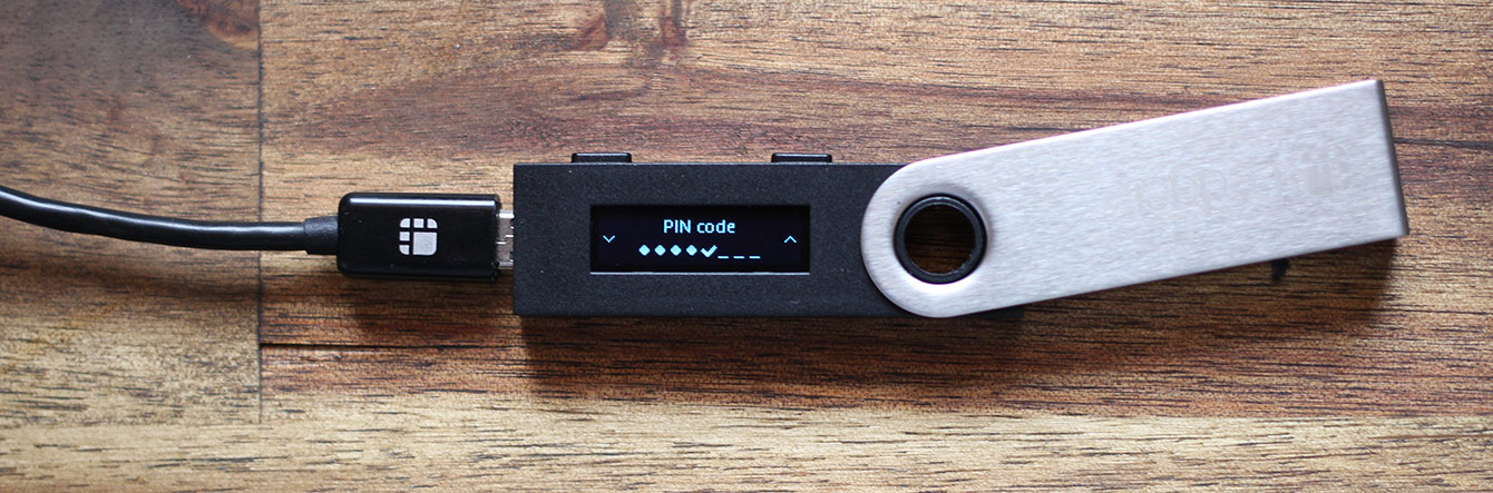 Ledger Nano S PIN Setup Step 2