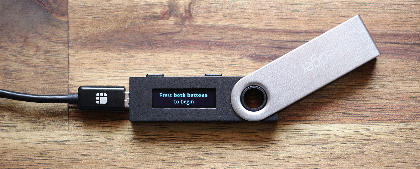 Ledger Nano S - Connect USB