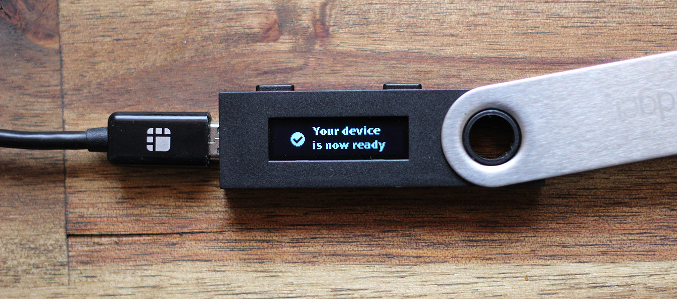 Ledger Nano S - Device Ready