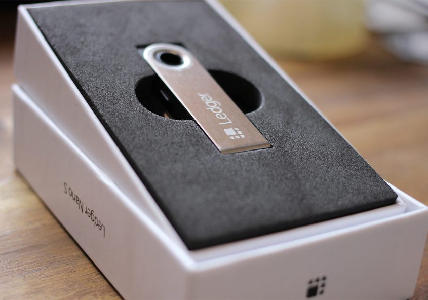 Ledger Nano S in box